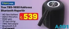 TRAX TBS-1650 KABLOSUZ BLUETOOTH HOPARLÖR fiyat ve kampanya bilgisi